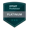 Intuit QuickBooks ProAdvisor Platinum tier